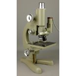 Beck of London grey japanned electric Microscope model 3227 No.
