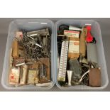 Collection of Gynaecological & other medical instruments etc in two boxes Condition