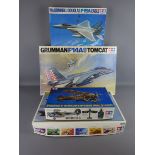 Tamiya model aircraft kits: 1:32 scale Grumman F144 Tomcat,