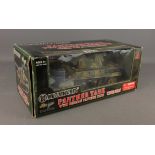 21st Century Toys Motorworks 1:32 scale model of WWll German Panther Tank with two action figures,