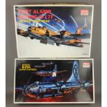 Two Academy 1:72 scale model aircraft kits: Boeing B-29A Super Fortress & B-17F Flying Fortress