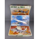 Two Hasegawa 1:72 scale model aircraft kits: Lockheed P-3C update ll/lll, B-47E Strato Jet,