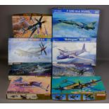 Five Dragon 1:72 scale model aircraft kits: He162A-2 Volksjager, FW Ta152 H-1,