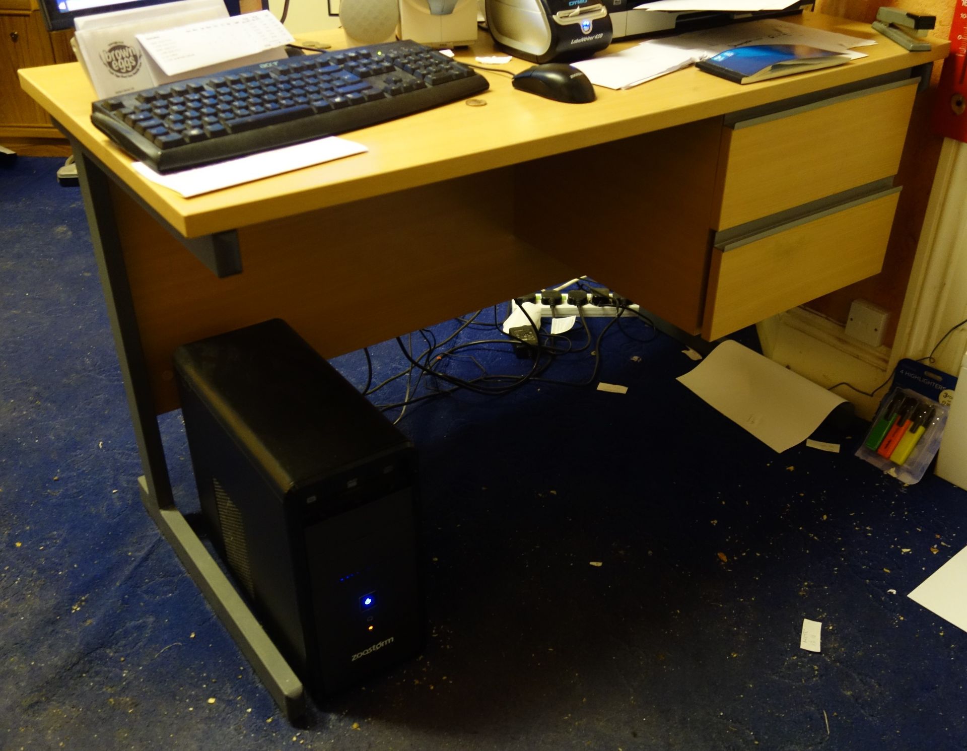 Two computer desks and two office armchairs Condition Report <a href='//www.