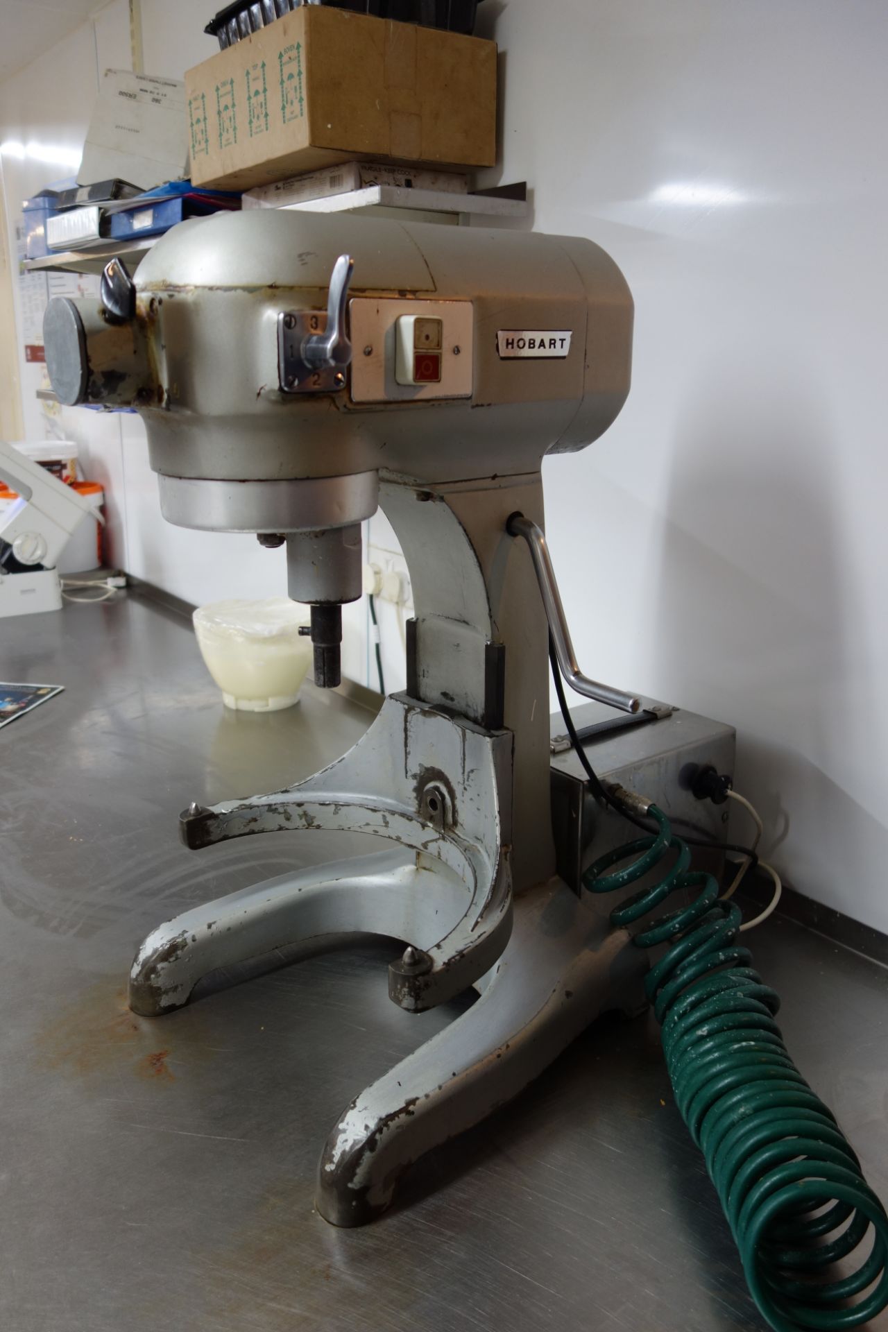 Hobart A200 commercial mixer and compressor with grater attachment, - Image 2 of 5