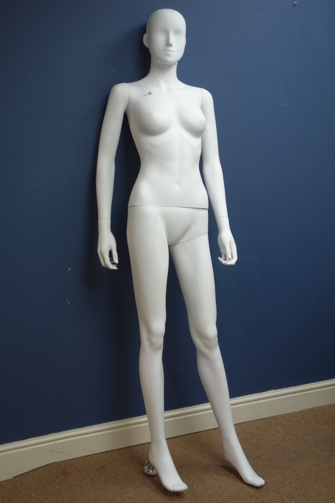 Full female adjustable mannequin on stand Condition Report <a href='//www.