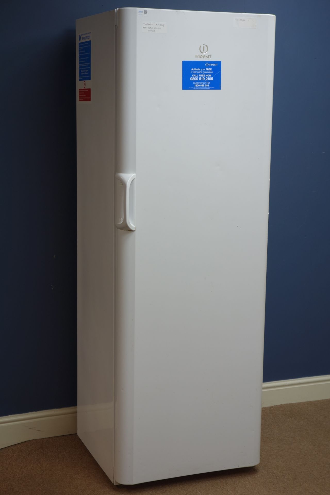 Indesit lader fridge, W60cm Condition Report <a href='//www.davidduggleby.