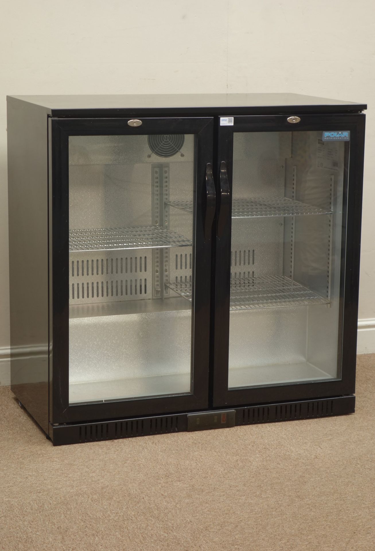 Polar GL002 two door drinks refrigerator, W90cm Condition Report <a href='//www.