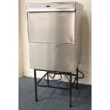 Cater-Wash commercial dishwasher on stand,