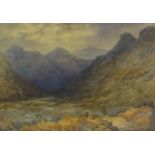 Thomas 'Tom' Dudley (British 1875-1935): 'Langdale Pikes' & 'Clare Moss' Westmorland,