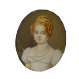 Aubry (19th century): Lady in a White Dress,