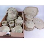 Denby 'Daybreak' dinner and tea service for six persons,