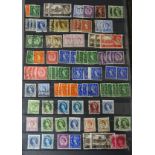 Collection of GB Victoria to QEll mint/used including 1d red, Seahorses,