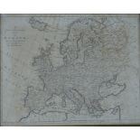'A New Accurate Map of Europe' drawn from the best Authorities by Thos.
