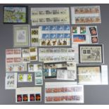 Collection of modern Gutter pairs, 1978-1991, unmounted mint, in packets,