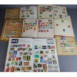 Collection of Mixed World Stamps mainly post Geo V used, including, GB Commonwealth,