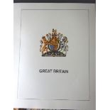 Lindner GB from 1981 'Royal Wedding' Stamp Album, illust.