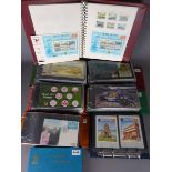 Collection of Isle of Man stamps in Gibbons One Country Album, and a qty.