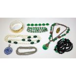 Collection of jade,