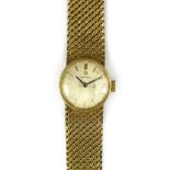 Ladies Omega 9ct gold bracelet wristwatch approx 30gm Condition Report <a