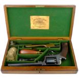 English 38 bore Adams Patent 1851 pattern five shot percussion revolver No.