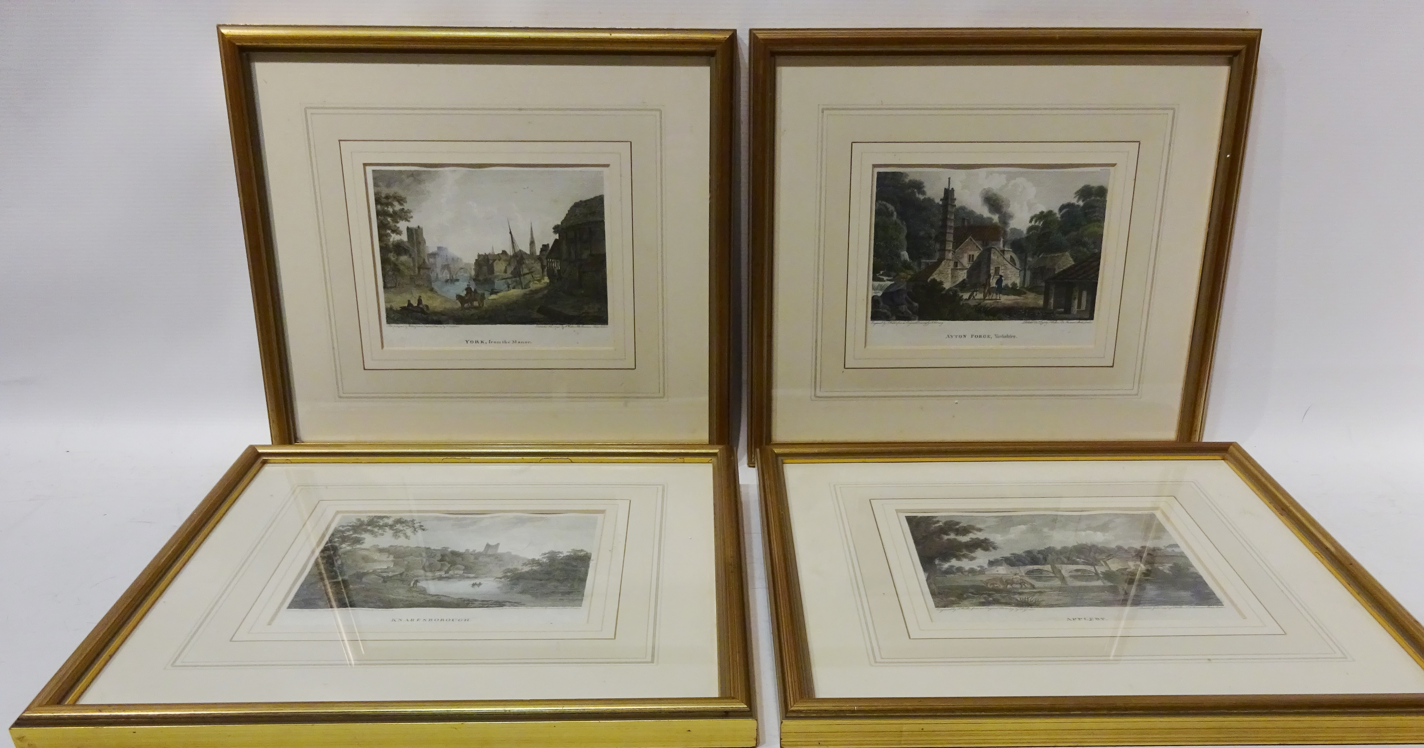 Four engravings by John Walker (fl.