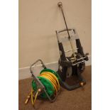 Garden hose reel trolley with attachment and another reel Condition Report <a