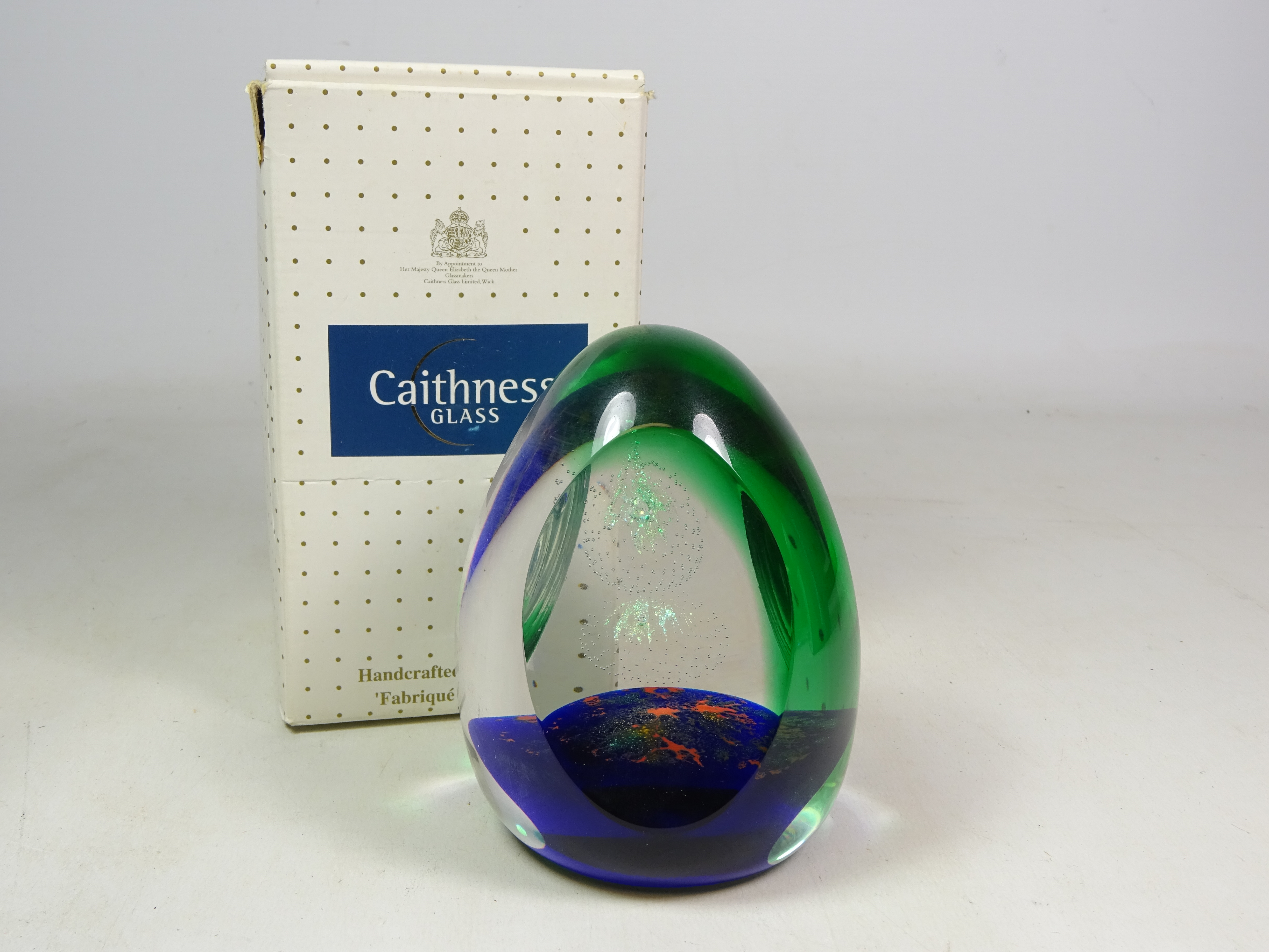 Caithness 'Double Starburst' limited edition paperweight 90/150,