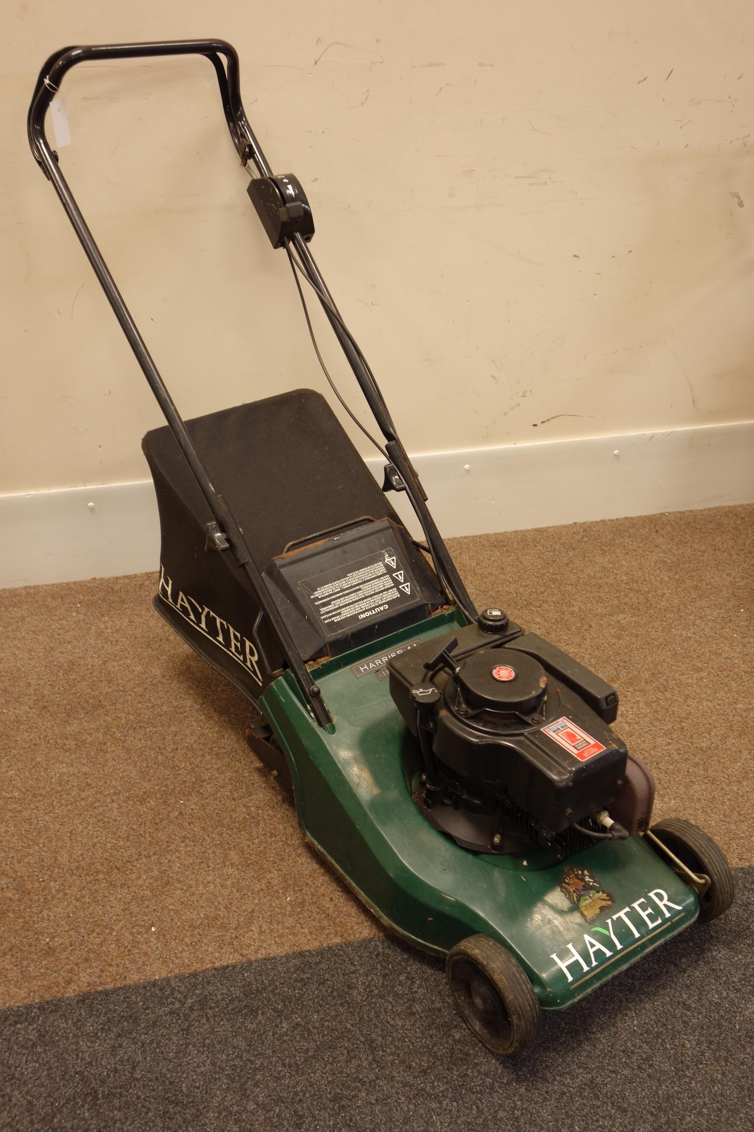 Hayter Harrier 41 lawn mower Condition Report <a href='//www.davidduggleby.