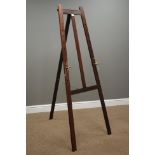 20th century mahogany floor standing easel Condition Report <a href='//www.