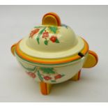 Clarice Cliff Bizarre lidded tureen made for 'The Women's Journal',