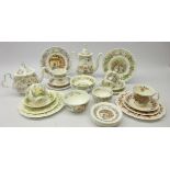 Royal Doulton Brambly Hedge tea and coffee ware comprising;