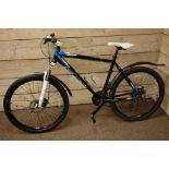 Raleigh 'All Terrain' 24-speed mountain bike, XCM front suspension forks,