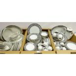 Large quantity of matched and teaware dinnerware by Parkleigh China,