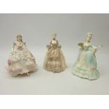 Two Coalport 'Femme Fatales' limited edition figurines 'Marie Antoinette' & 'Madame De Pompadour'