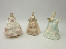 Two Coalport 'Femme Fatales' limited edition figurines 'Marie Antoinette' & 'Madame De Pompadour'