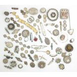 Victorian Scottish hardstone silver and other later jewellery and pieces Condition Report