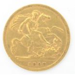 1897 gold half sovereign Condition Report <a href='//www.davidduggleby.