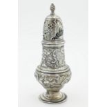 George lll silver sugar caster by Jabez Daniell and James Mince London 1768 approx 16cm