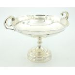 Silver tazza by Walker & Hall Sheffield 1924 approx 8.