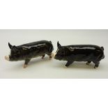 Two Beswick 'Berkshire Boar' models (2) Condition Report Both in good condition.