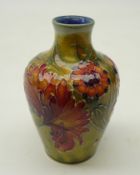 Moorcroft 'Spanish' pattern miniature vase, circa 1913 - 1916,