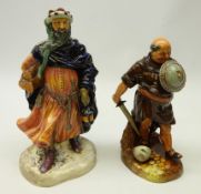 Two Royal Doulton figures 'Good King Wenceslas' H.N 2118 and 'Friar Tuck' H.