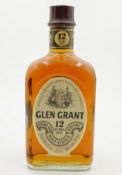 Glen Grant Highland Malt Scotch Whisky, 12 years old, 70 proof 40%vol,