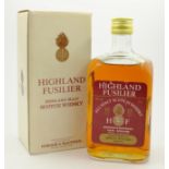 Highland Fusilier Highland Malt Scotch Whisky 15 years old, produced & bottled by Gordon & Macphail,