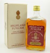 Highland Fusilier Highland Malt Scotch Whisky 15 years old, produced & bottled by Gordon & Macphail,