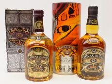 Chivas Regal Premium Scotch Whisky, aged 12 years, 1801-2001 Celebration Series,