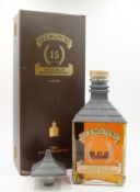 Glengoyne Pure Malt Scotch Whisky, 15 years old in Kiln Decanter with stopper and presentation box,