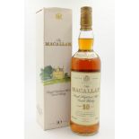 The Macallan Single Highland Malt Scotch Whisky, 10 years old, Matured in Sherry Wood,