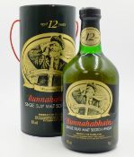 Bunnahabhain Single Islay Malt Scotch Whisky, aged 12 years, 40%vol,